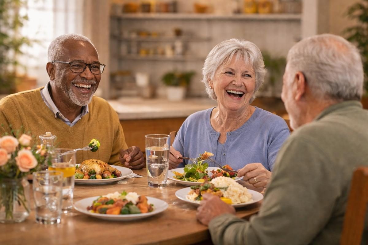 Nutritious home-cooked meals